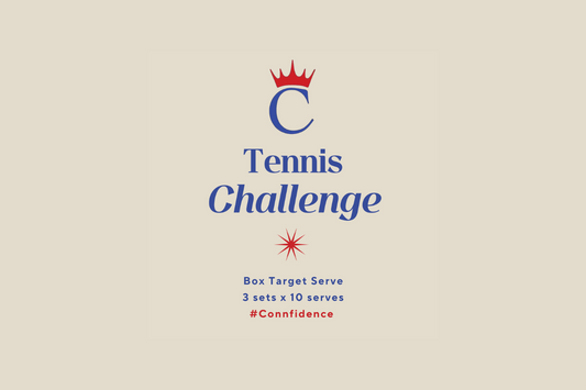 Elevate your connfidence™ and tennis skills with the Box Target Serve Challenge!