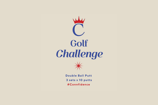 Elevate your connfidence™ and golf skills with the Double Ball Putt Challenge!